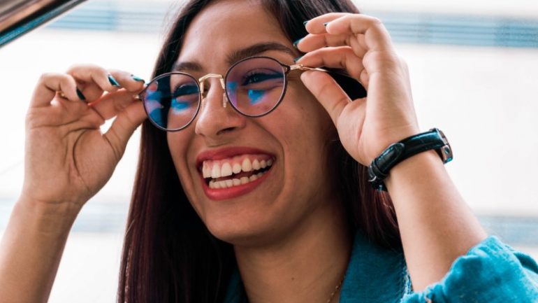 Brillen mit Blaufilter